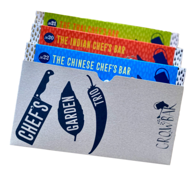 CHEF'S GARDEN TRIO packaging