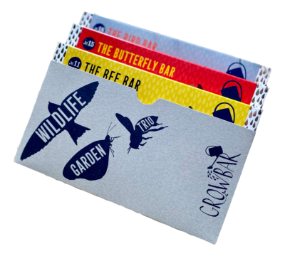 WILDLIFE GARDEN TRIO packaging